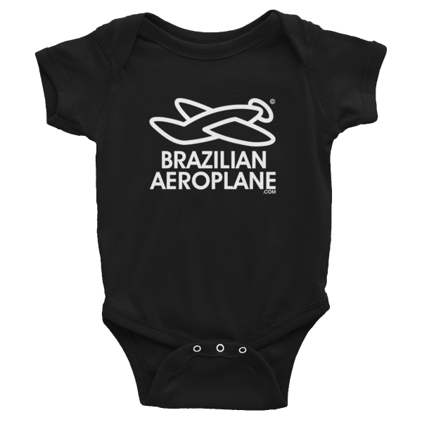 Brazilian Aeroplane Baby Bodysuit